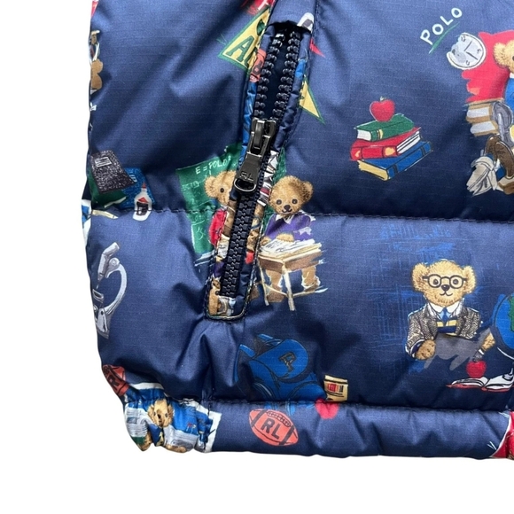 RALPH LAUREN Down Puffer Jacket Size 3T - Picture 4 of 5